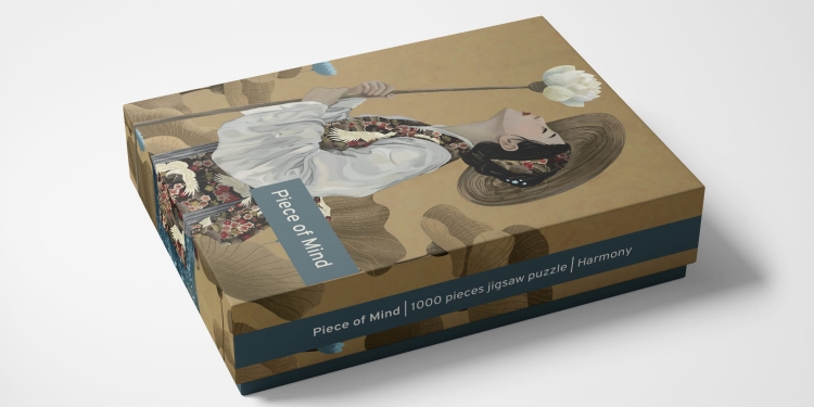 Puzzle Piece of Mind. 1000 elementów. Harmony. Ekologiczne puzzle premium