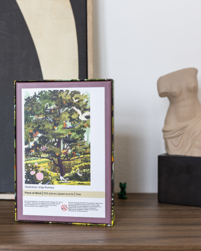 Puzzle Piece of Mind. 500 elementów. Tree. Ekologiczne puzzle premium